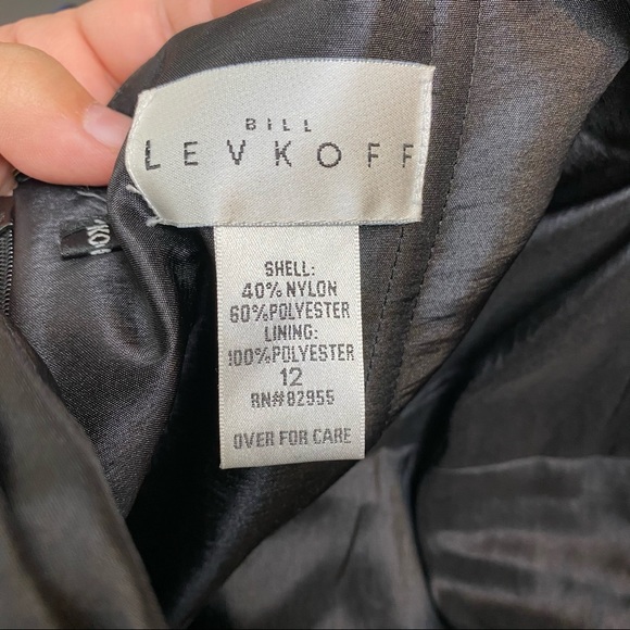 Bill Levkoff Gathered Strapless Formal Dress - Picture 8 of 8